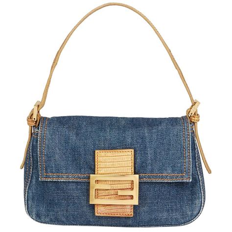 fendi mama baguette|fendi baguette denim.